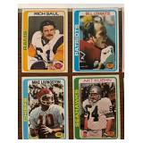 DR - Collection of Vintage Football Sports Cards Assorted Teams
