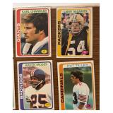 DR - Collection of Vintage Football Sports Cards Assorted Teams