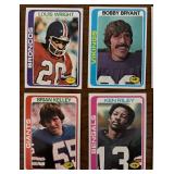 DR - Collection of Vintage Football Sports Cards Assorted Teams