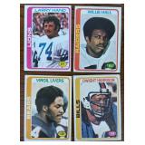 DR - Collection of Vintage Football Sports Cards Assorted Teams