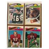 DR - Collection of Vintage Football Sports Cards Assorted NFL Teams