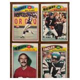 DR - Collection of Vintage Football Sports Cards Assorted NFL Teams