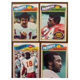 DR - Collection of Vintage Football Sports Cards Assorted NFL Teams