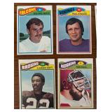 DR - Collection of Vintage Football Sports Cards Assorted NFL Teams