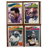 DR - Collection of Vintage Football Sports Cards Assorted NFL Teams