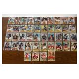 DR - Collection of Vintage Football Sports Cards Assorted Teams and Players