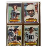 DR - Collection of Vintage Football Sports Cards Assorted Teams and Players