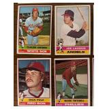 DR - Collection of Vintage Baseball Cards Assorted Teams and Players