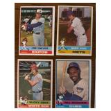 DR - Collection of Vintage Baseball Cards Assorted Teams and Players