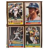 DR - Collection of Vintage Baseball Cards Assorted Teams and Players