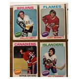 DR - Collection of Vintage NHL Hockey Trading Cards Assorted Teams and Players