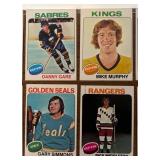 DR - Collection of Vintage NHL Hockey Trading Cards Assorted Teams and Players