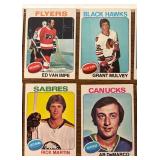 DR - Collection of Vintage NHL Hockey Trading Cards Assorted Teams and Players