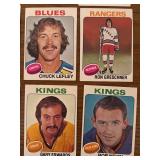 DR - Collection of Vintage NHL Hockey Trading Cards Assorted Teams and Players