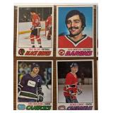 DR - Collection of Vintage Hockey Sports Cards Assorted Teams