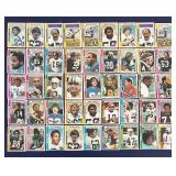 DR - Collection of 40 Vintage 1978 Topps NFL Football Trading Cards