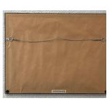 DR - Signed Limited Edition Framed Venice Etching 85/90, 14 x 18 in