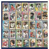 DR - 1978 Topps NFL Football Card Collection Lot of 36