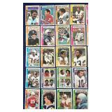 DR - 1978 Topps NFL Football Card Collection Lot of 36