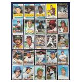 DR - Collection of 25 Vintage Baseball Cards Assorted Teams and Players