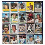 DR - Collection of 25 Vintage Baseball Cards Assorted Teams and Players