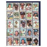 DR - Collection of Vintage 1979 Topps Baseball Cards