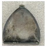 K - Muffray Sterling Silver Art Deco Travel Clock with Folding Case