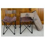 LL - Set of 2 Ford Explorer Folding Camp Chairs with Carrying Bag