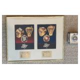 LL - Minnesota Twins World Series Commemorative Framed Display with 1987 Ornament