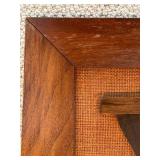 LL - Framed 3D Wood Wall Art of Monk in Profile