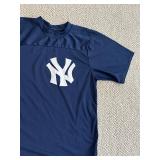LL - Navy Blue New York Yankees Short Sleeve Shirt