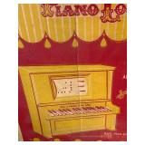 LL - PianoLodeon Fully Automatic Player Piano Replica with Box and Player Rolls