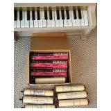 LL - PianoLodeon Fully Automatic Player Piano Replica with Box and Player Rolls