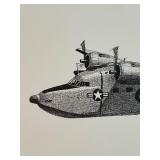 LL - Limited Edition Joe Milich Grumman UF-16 Albatross Signed Print 16 x 20 Unframed