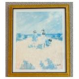 LL - Spring Frolic by Sovatch Framed Print