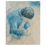 LL - Spring Frolic by Sovatch Framed Print