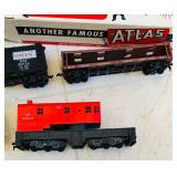 LR - HO Scale Train Set with Tyco Transformer, Track, Rail Cars, and Hot Wheels Vehicles