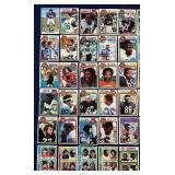 DR - Large Collection of Vintage 1970s NFL Football Trading Cards