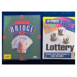 P - Set of 2 Factory-Sealed Vintage Windows Games: Grand Slam Bridge II and Lottery for Windows