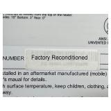 Mr. Heater Factory-Reconditioned Natural Gas Vent-Free Blue Flame Wall Heater, 30,000 BTU, Wall-Mount Only, Fan Not Included, Model# MHVFB30NGT-Recon MSRP $199.99
