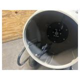 Klutch Electric Cement Mixer, 3.5 Cu. Ft. Poly Drum, 1/2 HP, 120V Electric Motor, 13in. Flat-Free Tires