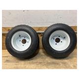 Martin Wheel Lot of 2- Kenda 2-Ply Pneumatic Lawn Mower Tires 16x650x8
