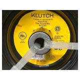 Klutch Lot of 2- Flat-Free ZTR Mower Tires Assembly, 11/6.00-5, Smooth Tread MSRP $44.99 ea