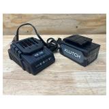 Klutch 20V 4ah Battery and Charger