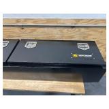 Northern Tool + Equipment Top-Mount Truck Toolbox, 72in. x 12in. x 16in., Steel, Gloss Black, T-Handle Latches MSRP $579.99