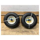 Marathon Lot of 2- Air Filled Lawn Mower Tires