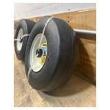 Marathon Lot of 2- Air Filled Lawn Mower Tires