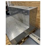 RDS Aluminum Transfer Fuel Tank, 95 Gallon, L-Shaped, Diamond Plate, Model# 70388 MSRP $1249.99