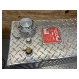 RDS Aluminum Transfer Fuel Tank, 95 Gallon, L-Shaped, Diamond Plate, Model# 70388 MSRP $1249.99