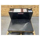 Weather Guard Steel Diesel Fuel Transfer Tank, 50-Gallon, L-Shaped, Black, Model# 350-5-02 MSRP $1147